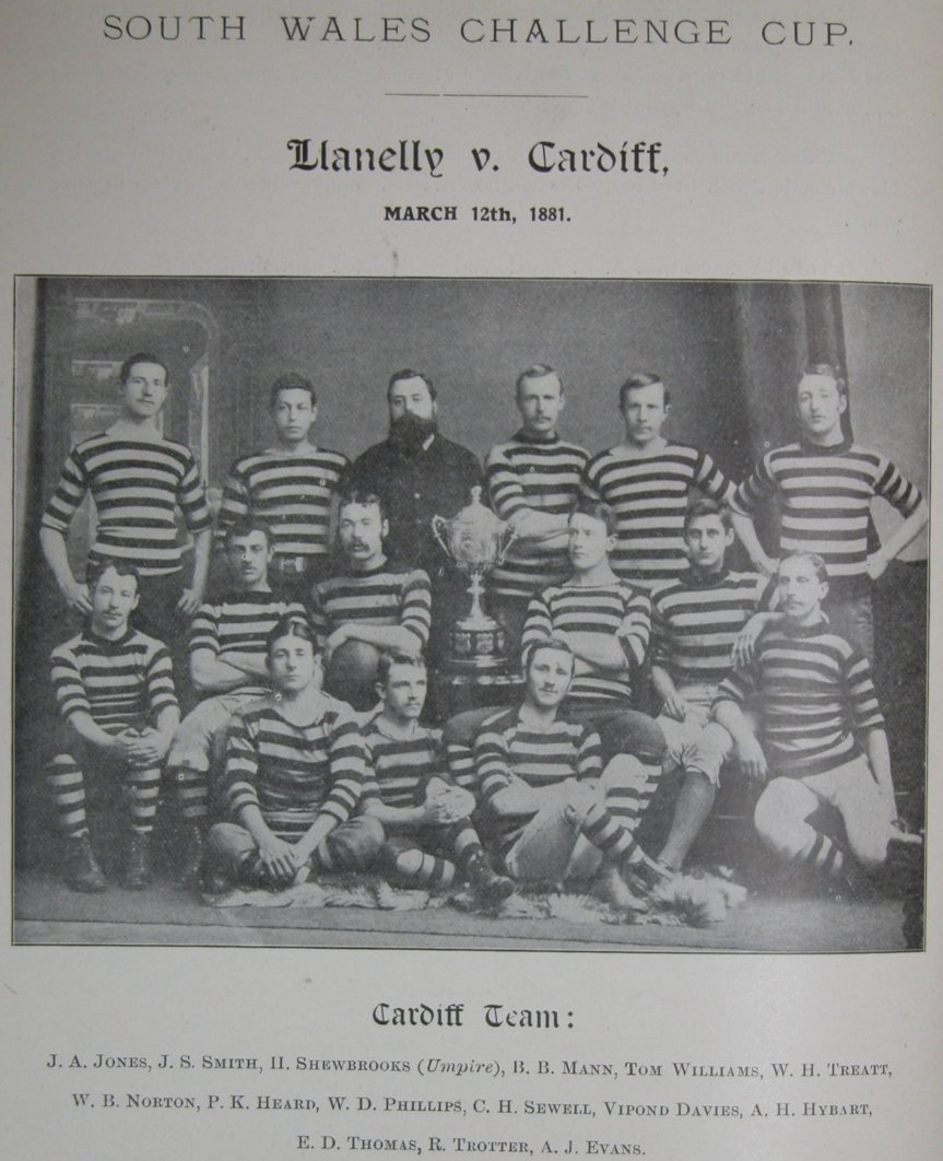 The Cardiff team of 1881